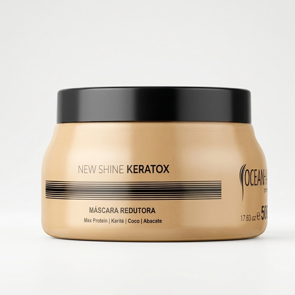 MÁSCARA REDUTORA BTX NEW SHINE OCEANHAIR PROFESSIONAL 500G