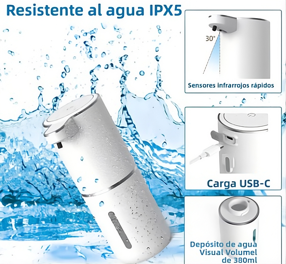 Dispensador automático de Shampoo/Tintes